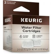 Keurig Water Filter Refill Cartridges, Replacement Water Filter Cartridges, Compatible with 2.0 K-Cup Pod Coffee Makers, 2 Count