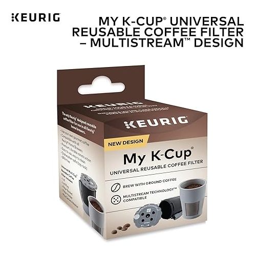  Keurig My K-Cup Universal Reusable Filter MultiStream Technology - Gray