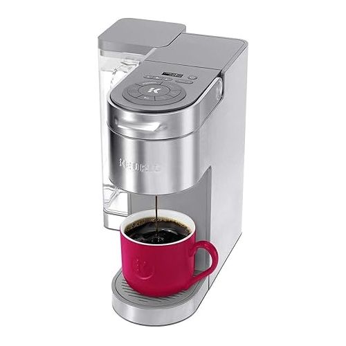  Keurig® K-Supreme Plus Single Serve K-Cup Pod Coffee Maker, MultiStream Technology, Silver/Stainless Steel (Renewed)