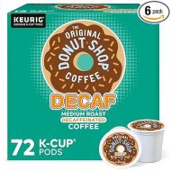 The Original Donut Shop Decaf Keurig Single-Serve K-Cup Pods, Medium Roast Coffee, 72 Count (6 Packs of 12)