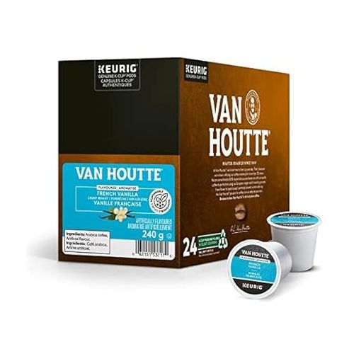  Van Houtte French Vanilla Coffee Keurig K-Cups, 24 Count