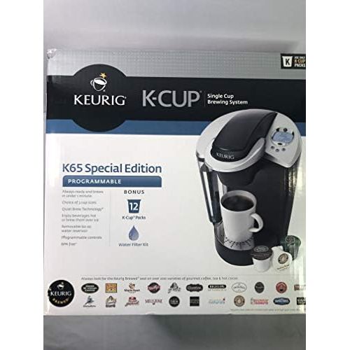  Keurig K60/K65 Special Edition & Signature Brewers, Single-Cup Brewing System, 60 Ounce, Brown