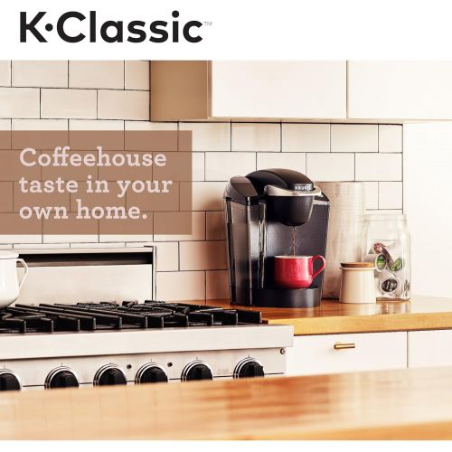  Keurig K-Classic Coffee Maker K-Cup Pod, Single Serve, Programmable, 6 to 10 oz. Brew Sizes, Black