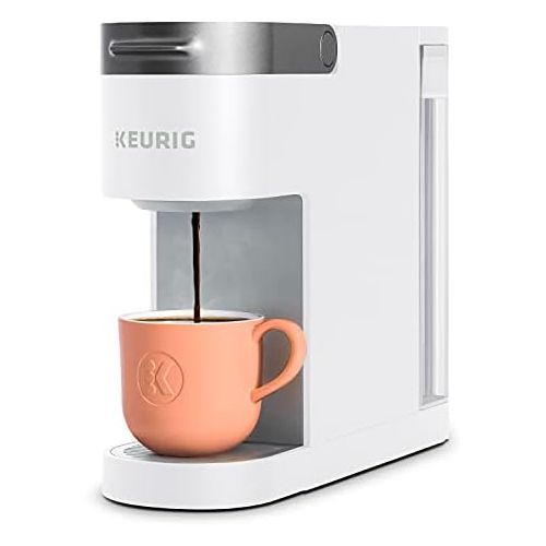  Keurig K-Slim Coffee Maker, Single Serve K-Cup Pod Coffee Brewer, 8 to 12 oz. Brew Sizes, White