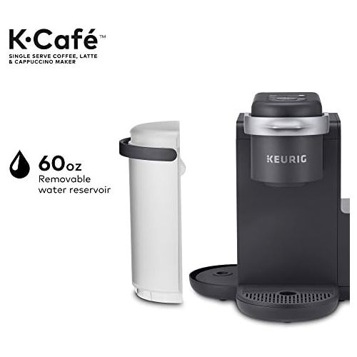  Keurig K-Cafe Single-Serve K-Cup Coffee Maker, Latte Maker and Cappuccino Maker, Comes with Dishwasher Safe Milk Frother, Coffee Shot Capability, Compatible with all Keurig K-Cup P