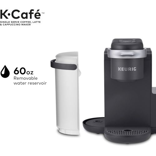  Keurig K-Cafe Single-Serve K-Cup Coffee Maker, Latte Maker and Cappuccino Maker, Comes with Dishwasher Safe Milk Frother, Coffee Shot Capability, Compatible with all Keurig K-Cup P