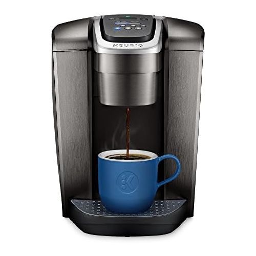  Keurig K-Elite Coffee Maker, Single Serve K-Cup Pod Coffee Brewer, With Iced Coffee Capability, Brushed Slate