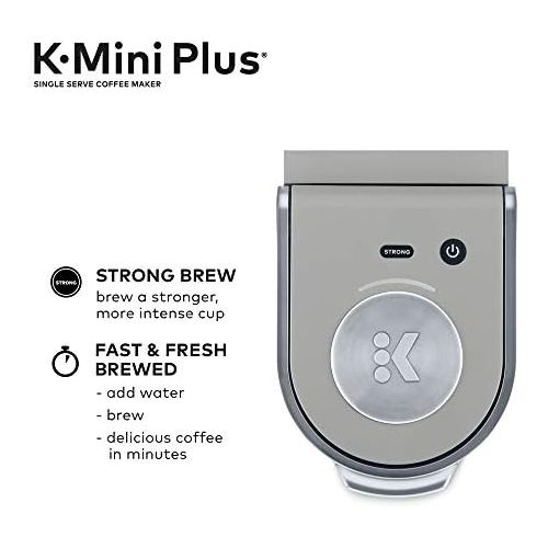  [무료배송] Keurig K-Mini Plus Coffee Maker 1인용 커피메이커 여행 캠핑 차박용 싱글 커피메이커 Single Serve K-Cup Pod Coffee Brewer