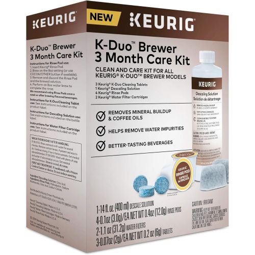  [아마존베스트]Keurig 5000351184 K-Duo 3 Month Care Brewer Maintenance Kit, Regular, None