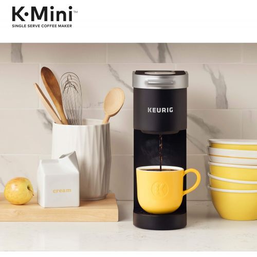  [아마존베스트]Keurig K-Mini Coffee Maker, Single Serve K-Cup Pod Coffee Brewer, 6 to 12 oz. Brew Sizes, Black