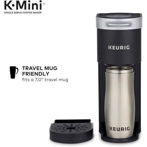  [아마존베스트]Keurig K-Mini Coffee Maker, Single Serve K-Cup Pod Coffee Brewer, 6 to 12 oz. Brew Sizes, Black