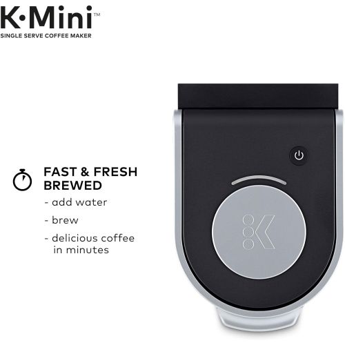  [아마존베스트]Keurig K-Mini Coffee Maker, Single Serve K-Cup Pod Coffee Brewer, 6 to 12 oz. Brew Sizes, Black