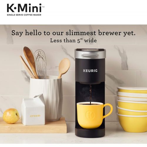  [아마존베스트]Keurig K-Mini Coffee Maker, Single Serve K-Cup Pod Coffee Brewer, 6 to 12 oz. Brew Sizes, Black