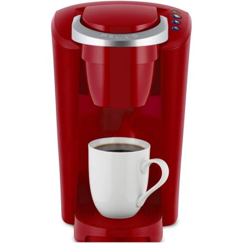  [아마존베스트]Keurig K-Compact Single-Serve K-Cup Pod Coffee Maker, Imperial Red