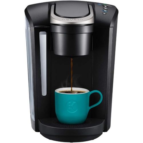  [아마존베스트]Keurig K-Select Coffee Maker, Single Serve K-Cup Pod Coffee Brewer, With Strength Control and Hot Water On Demand, Matte Black