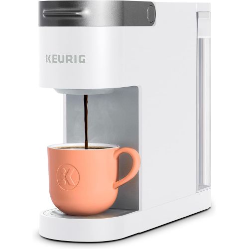  Keurig K-Slim Coffee Maker, Single Serve K-Cup Pod Coffee Brewer, 8 to 12oz. Brew Sizes, White