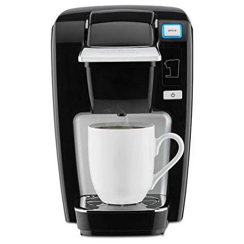  Keurig K15 Coffee Maker, Single Serve K-Cup Pod Coffee Brewer, 6 to 10 Oz. Brew Sizes, Black