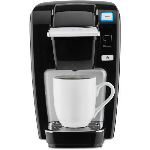  Keurig K15 Coffee Maker, Single Serve K-Cup Pod Coffee Brewer, 6 to 10 Oz. Brew Sizes, Black