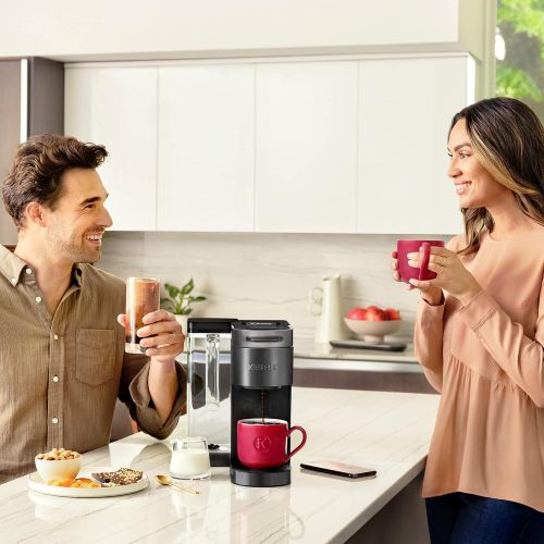  Keurig K-Supreme Plus SMART Coffee Maker, Single Serve K-Cup Pod Coffee Brewer, BREWID and MultiStream Technology, 78 Oz Removable Reservoir, Brews 4 to 12oz cups, Black Stainless