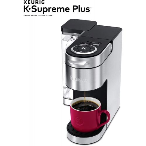  Keurig K-Supreme Plus Single Serve Coffee Maker with Twinings of London English Breakfast Tea K-Cup Pods, 24 Count