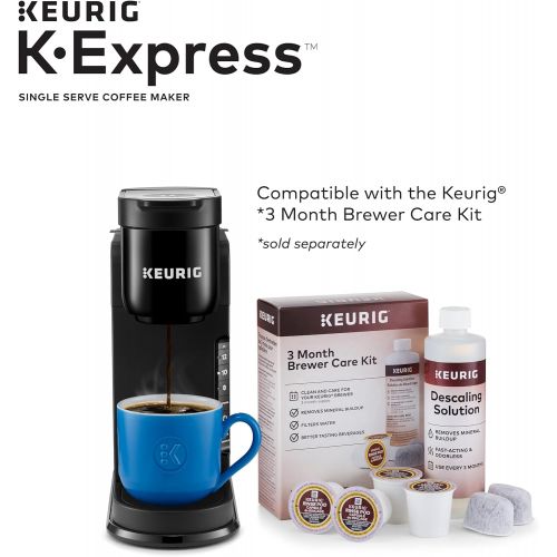  Keurig K-Express Coffee Maker, Single Serve K-Cup Pod Coffee Brewer, Black