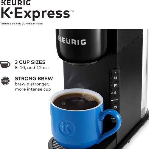  Keurig K-Express Coffee Maker, Single Serve K-Cup Pod Coffee Brewer, Black