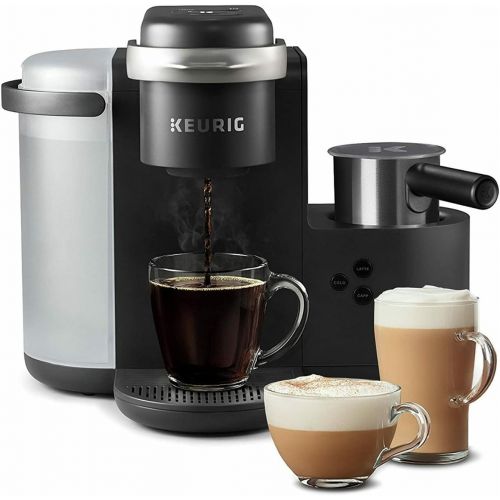  Keurig K-Cafe Single Serve K-Cup Coffee, Latte and Cappuccino Maker with 96-Count Variety Pack Single Serve K-Cup Set Bundle (2 Items)