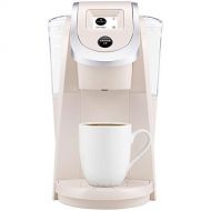 Keurig K250 2.0 Brewing System with 40 Ounce Water Reservoir, 2 inch B&W Touch Display & Strength Control Setting - Sandy Pearl