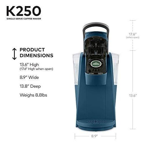  Keurig K250 2.0 Brewer - Peacock Blue