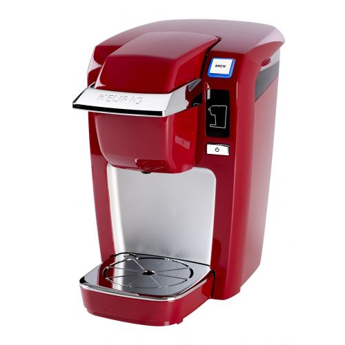  Keurig K15 Single Serve Compact K-Cup Pod Coffee Maker, Red