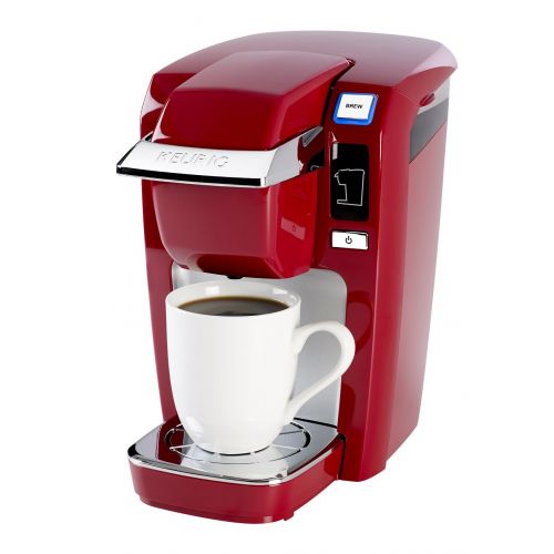  Keurig K15 Single Serve Compact K-Cup Pod Coffee Maker, Red