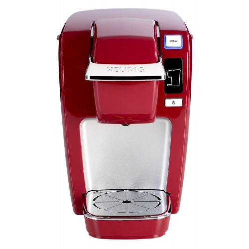  Keurig K15 Single Serve Compact K-Cup Pod Coffee Maker, Red