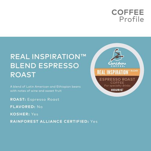  Keurig K-Cafe Single Serve Latte and Cappuccino Coffee Maker, and Espresso Roast K-Cup Pod Variety Pack, 24 Count