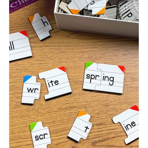  Key Education Big Box of Word Chunks Educational Board Game