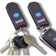 [아마존베스트]KeyRinger Key Finder Pair, Indisputably The Loudest with Long Life Replaceable Battery