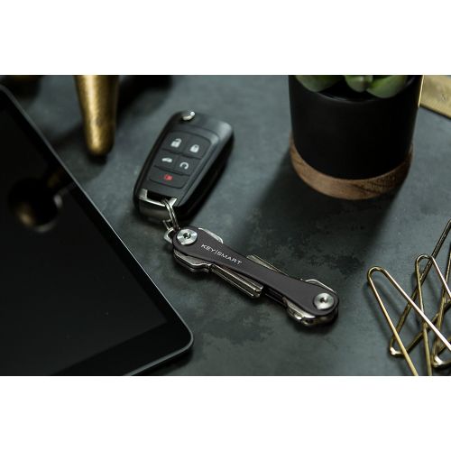  KeySmart - Compact Key Holder and Keychain Organizer (up to 14 Keys)