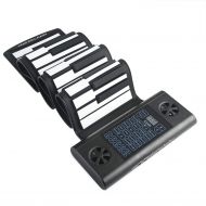 Lujex Foldable 61 Keys Flexible Soft Electric Digital Roll Up Keyboard Piano