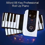 YARUIFANSEN 88 Key Professional Roll Up Piano With MIDI Keyboard Hand Rolled Musical Instrument