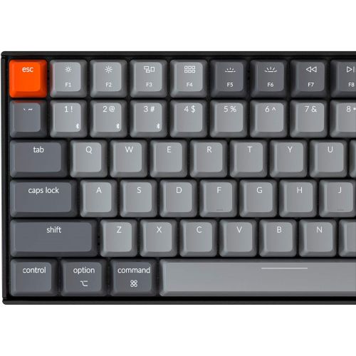  Keychron K4 96% Layout 100 Keys Wireless Bluetooth 5.1/Wired USB Mechanical Gaming Keyboard with Gateron G Pro Blue Switch White LED Backlight N-Key Rollover for Mac Windows PC-Ver