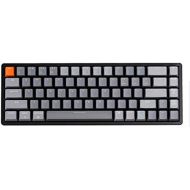 Keychron K6 68-Key Wireless Bluetooth/USB Wired Gaming Mechanical Keyboard, Compact 65% Layout RGB LED Backlit N-Key Rollover Aluminum Frame for Mac Windows, Optical Brown Switch