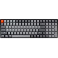 Keychron K4 96% Layout 100 Keys Wireless Bluetooth 5.1/Wired USB Mechanical Gaming Keyboard with Gateron G Pro Blue Switch White LED Backlight N-Key Rollover for Mac Windows PC-Ver