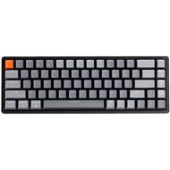 [아마존베스트]Keychron K6 68-Key Wireless Bluetooth/USB Wired Gaming Mechanical Keyboard, Compact 65% Layout RGB LED Backlit N-Key Rollover Aluminum Frame for Mac Windows, Gateron Brown Switch