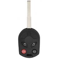 Keyless2Go New Uncut Keyless Remote Head Key Fob Replacement for Ford Focus Escape Transit CMax OUCD6000022 164-R8046