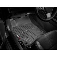 KeylessOption WeatherTech Custom Fit Front FloorLiner for Toyota Camry (Black)