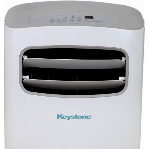  Keystone KSTAP12QD Extra-Quiet Portable Air Conditioner with Follow Me LCD Remote Control for Rooms up to 300-Sq. Ft.