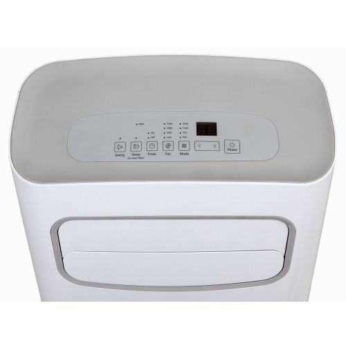  Keystone KSTAP12QD Extra-Quiet Portable Air Conditioner with Follow Me LCD Remote Control for Rooms up to 300-Sq. Ft.