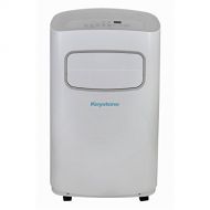 Keystone KSTAP12CG 115V Portable Air Conditioner with Remote Control in White/Gray for Rooms up to 300-Sq. Ft.
