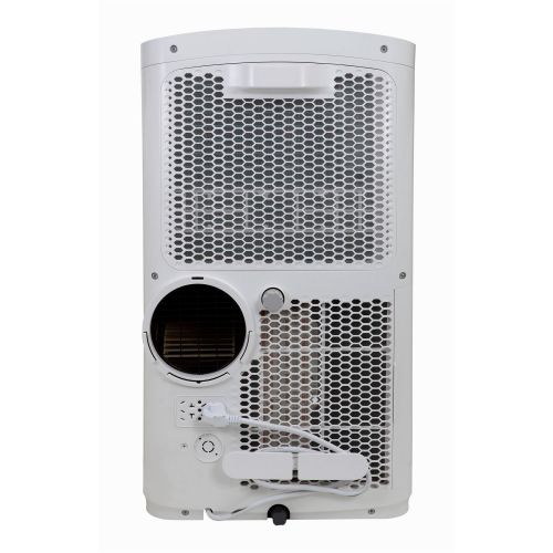  Keystone KSTAP12CG 115V Portable Air Conditioner with Remote Control in WhiteGray for Rooms up to 300-Sq. Ft.