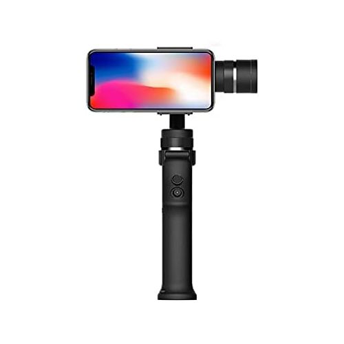  Kftyuij Handheld Frame Camera Stand Stabilizer Wireless Bluetooth Phone Selfie Stick Smartphone Tripod Frame Stabilizer (Color : Gimbal only)