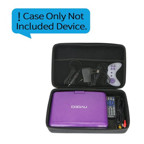  [아마존베스트]Khanka Hard Travel Case Replacement for COOAU 11.5’’ Portable DVD Player with 9.5’’ Swivel Screen